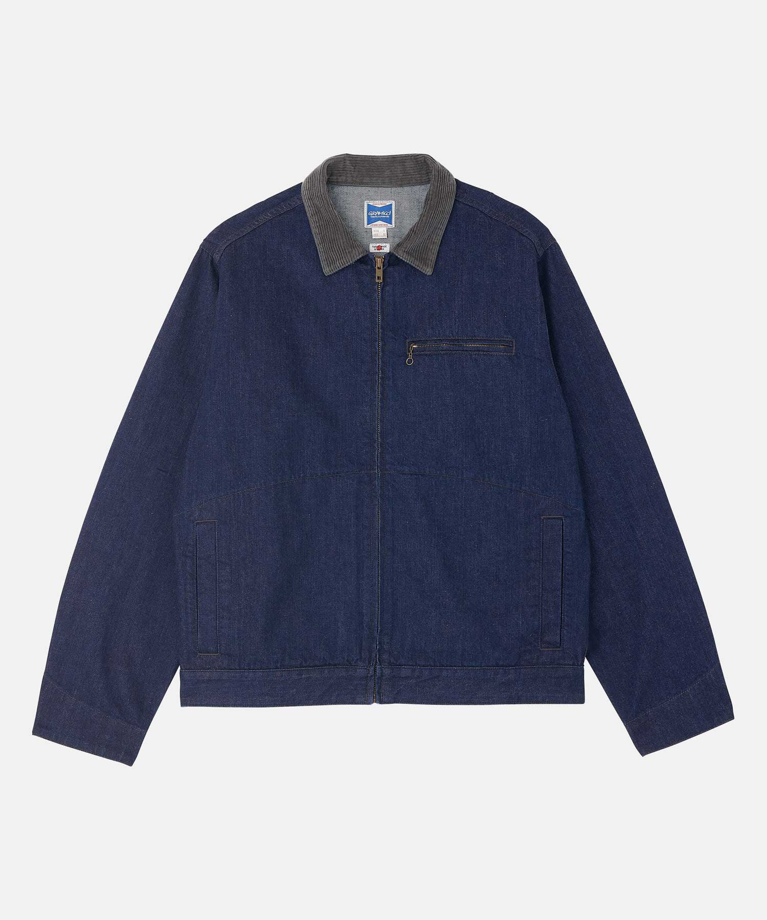Gramicci Japanese Denim Trucker - Rinsed Indigo – Totem Brand Co.