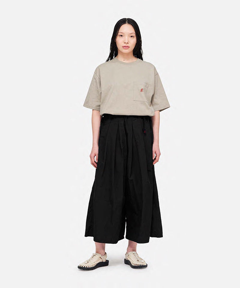 【美品】GRAMICCI NYLON FLARE PANTS ブラック M Gramicci（グラミチ） パンツ NYLON FLARE PANT フレアパンツ ガウチョ