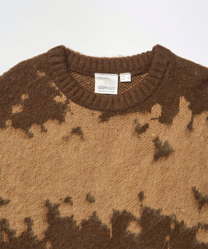 Gramicci Mohair Splatter Sweater - Taupe – Totem Brand Co. Gramicci Mohair Splatter Sweater - Taupe – Totem Brand Co.