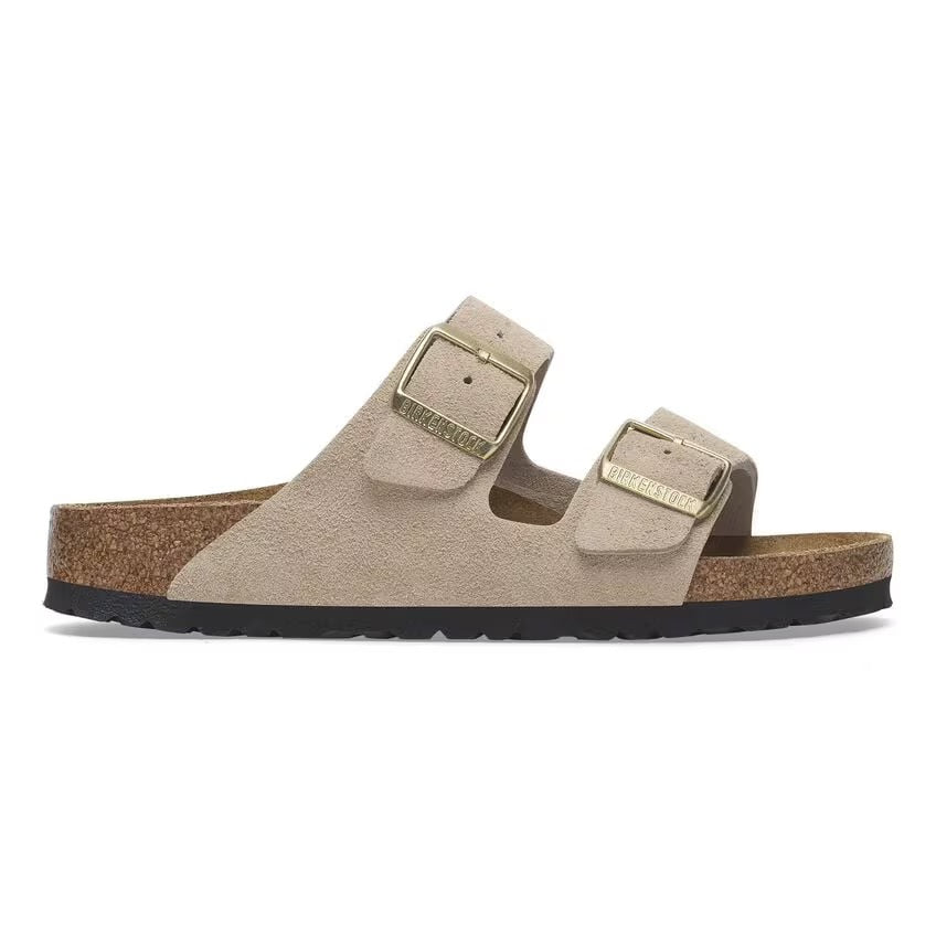 Arizona Soft Footbed Suede Leather Birkenstock Arizona Femme Suede