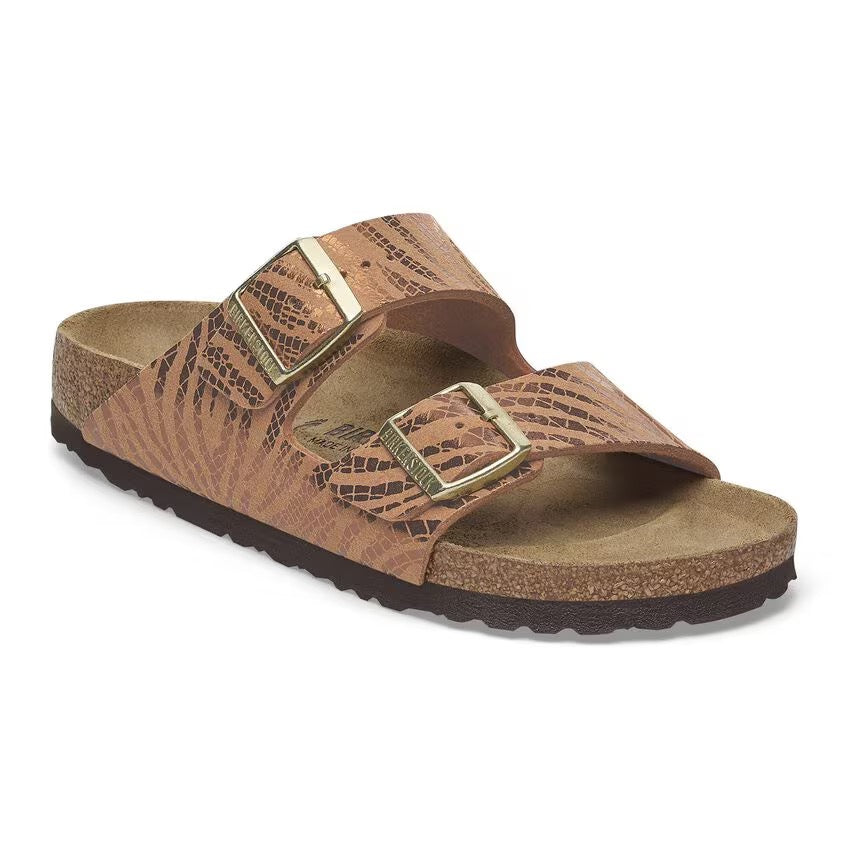 Birkenstock - Arizona Synthetics - Pecan Zebra – Totem Brand Co.