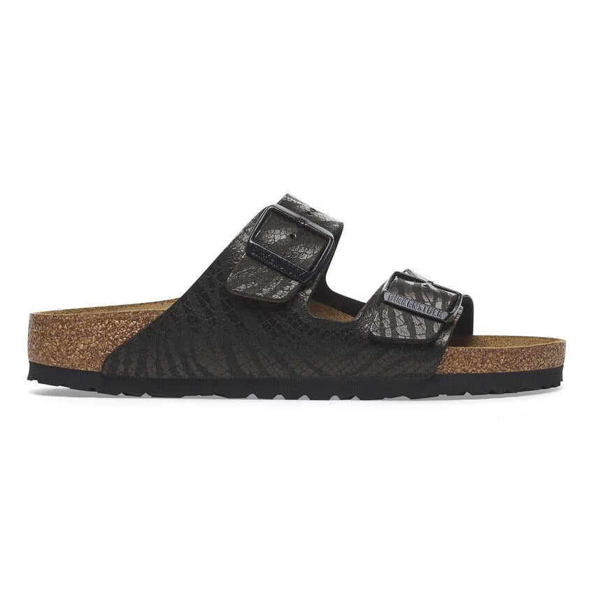 Birkenstock - Arizona Synthetics - Black Zebra – Totem Brand Co.