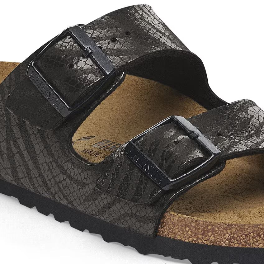 Birkenstock - Arizona Synthetics - Black Zebra – Totem Brand Co.