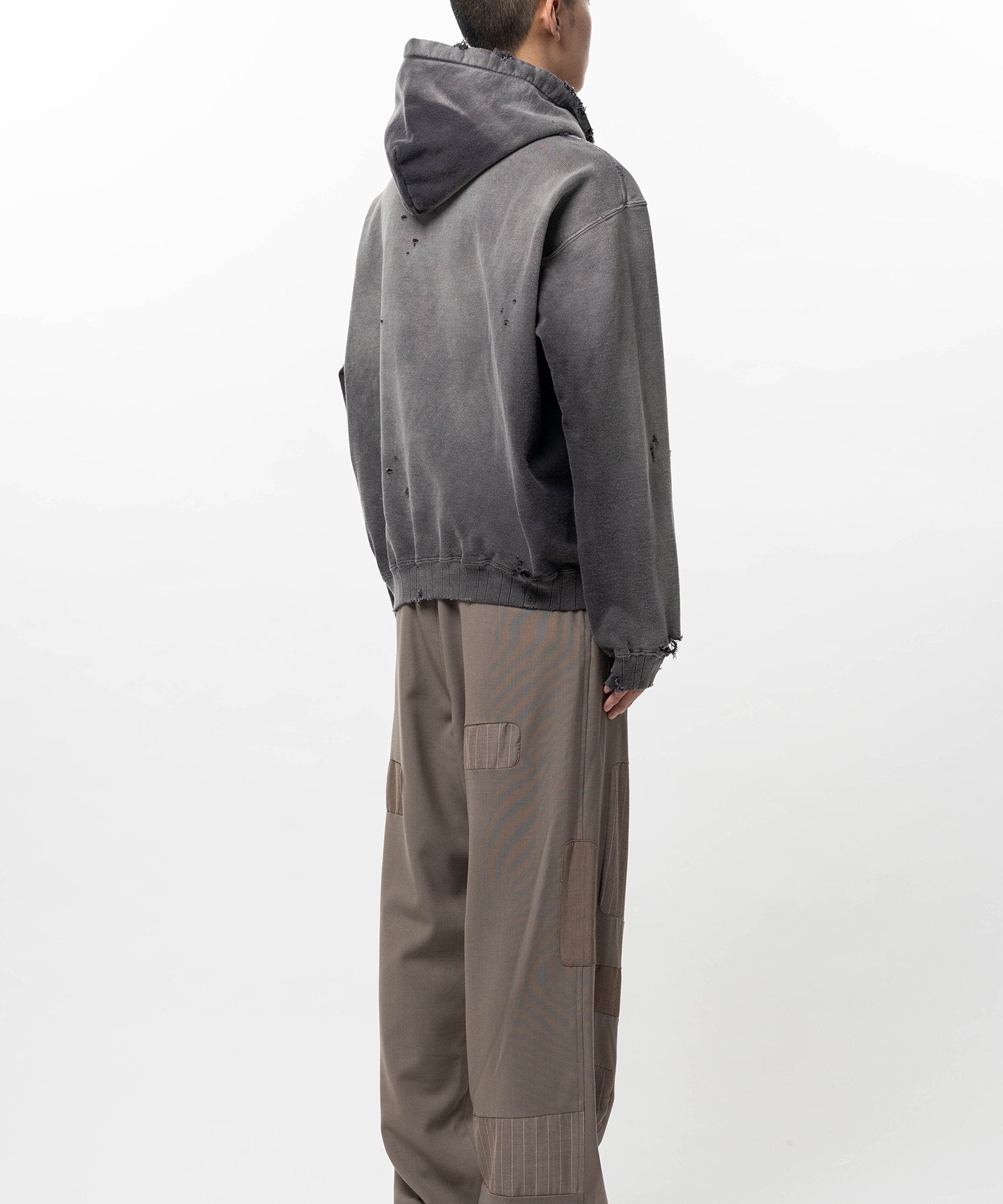 さ*ー様 MaisonMIHARAYASUHIRO SUN FADED PULL Maison Mihara Yasuhiro Sun Faded Like Hoodie - Black – Totem Brand Co.