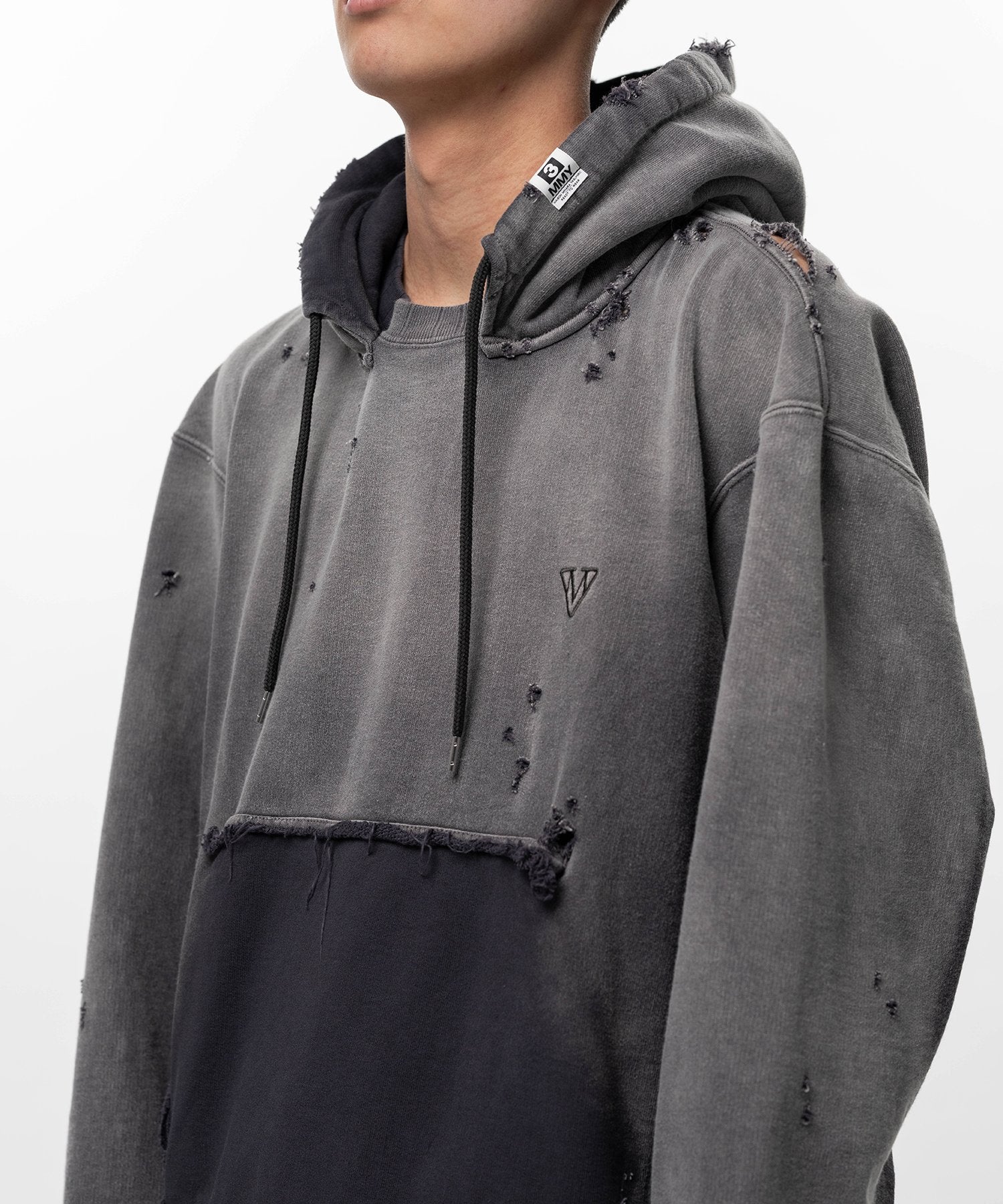 Maison Mihara Yasuhiro Sun Faded Like Hoodie - Black – Totem Brand Co.