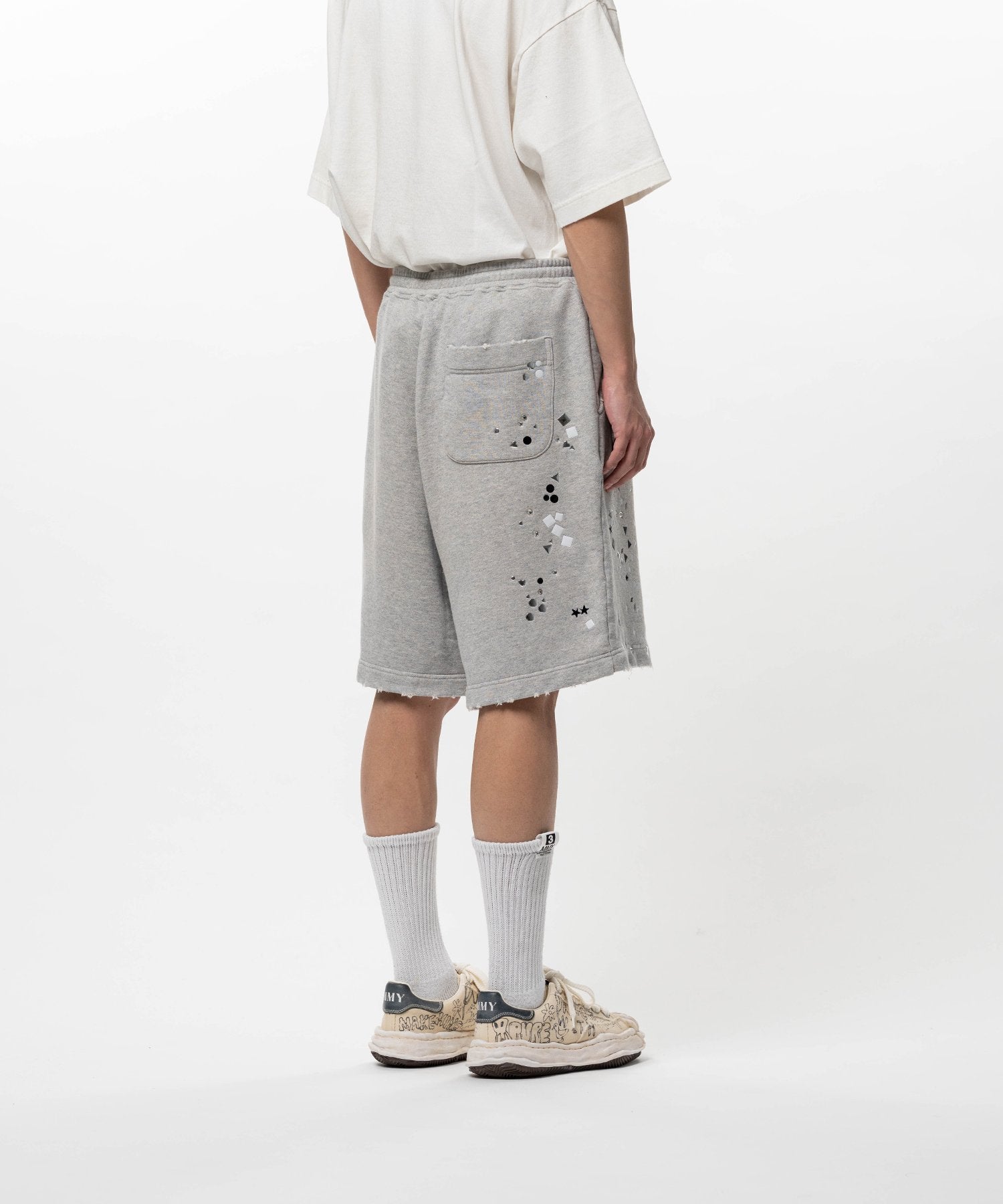 Maison Mihara Yasuhiro Embellished Shorts - Gray – Totem Brand Co.