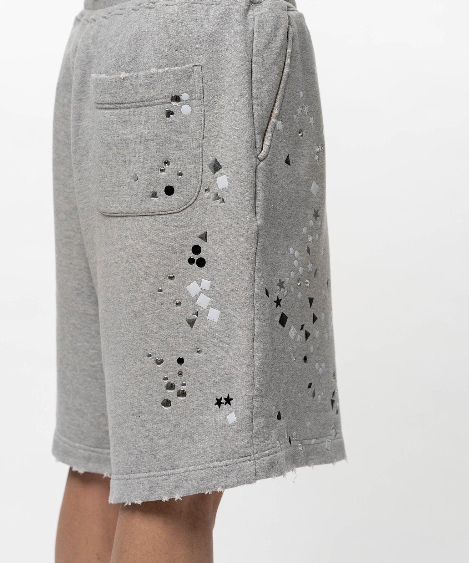 Maison Mihara Yasuhiro Embellished Shorts - Gray – Totem Brand Co.
