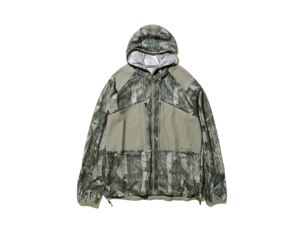 Snow Peak Printed Insect Shield Mesh Jacket - Grey - Totem Brand Co.