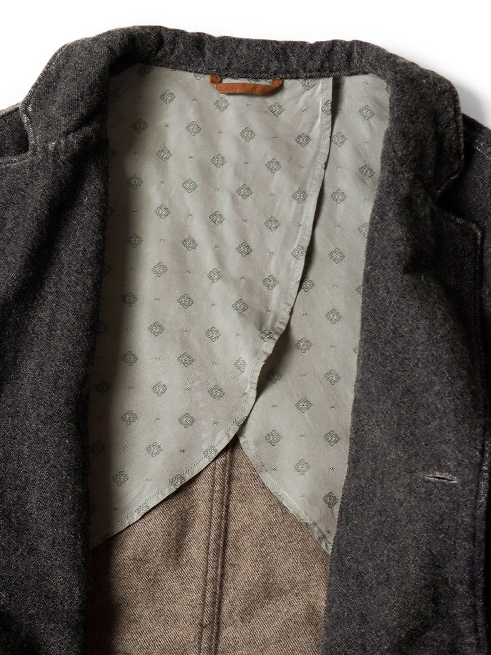 Kapital Twill Aging Wool Hospital Jacket - Brown – Totem Brand Co.