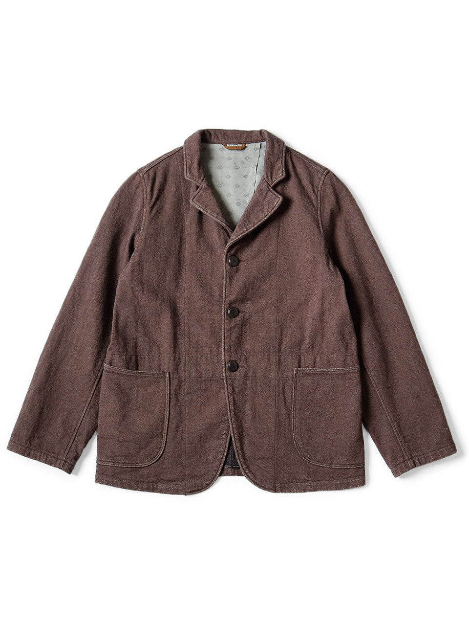 Kapital Twill Aging Wool Hospital Jacket - Brown – Totem Brand Co.