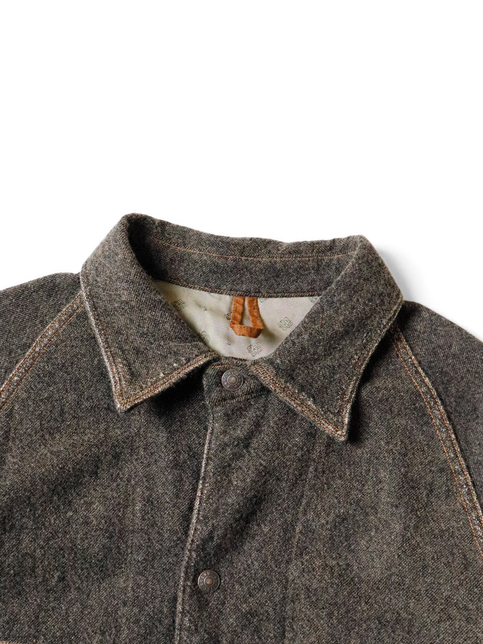 Kapital Twill Aging Wool Cactus Coverall - Charcoal – Totem Brand Co.