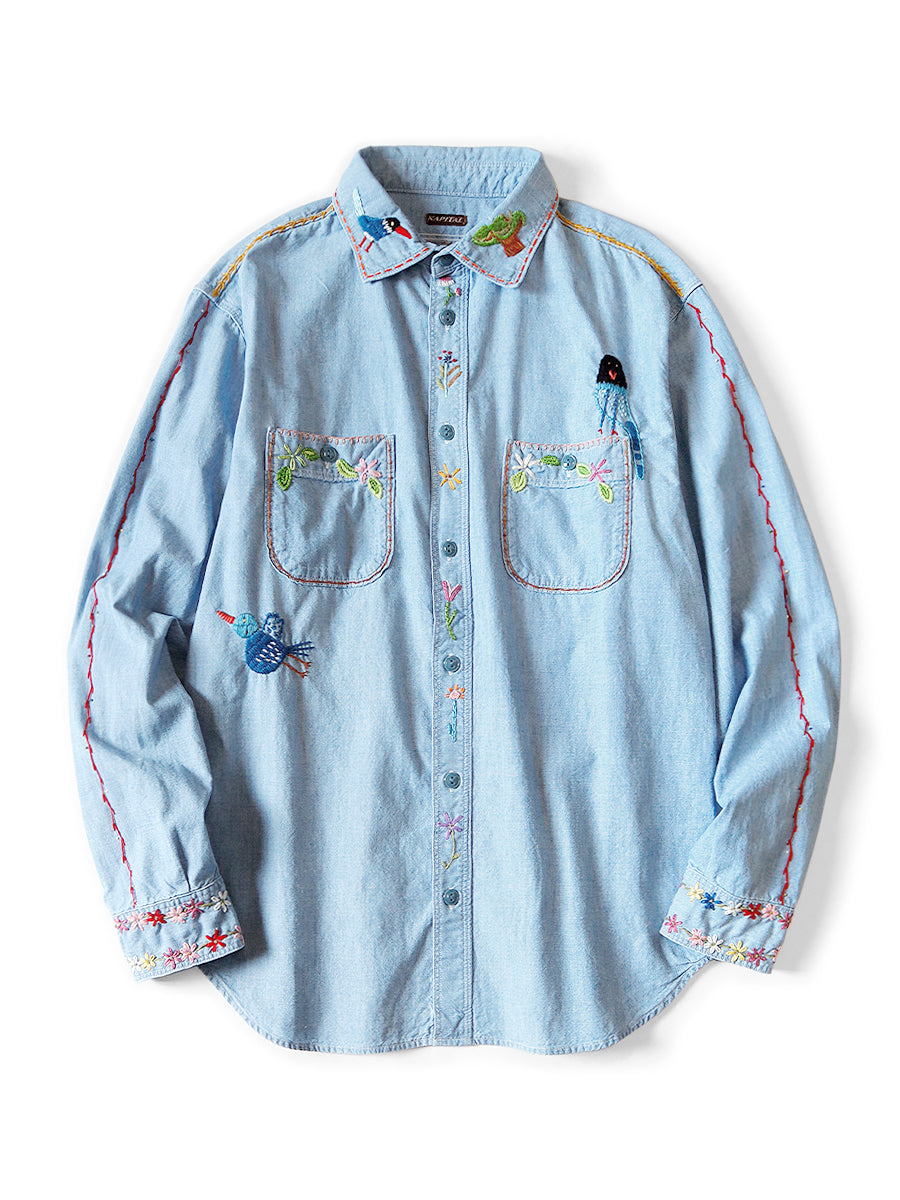 Kapital embroidered 2024 shirt