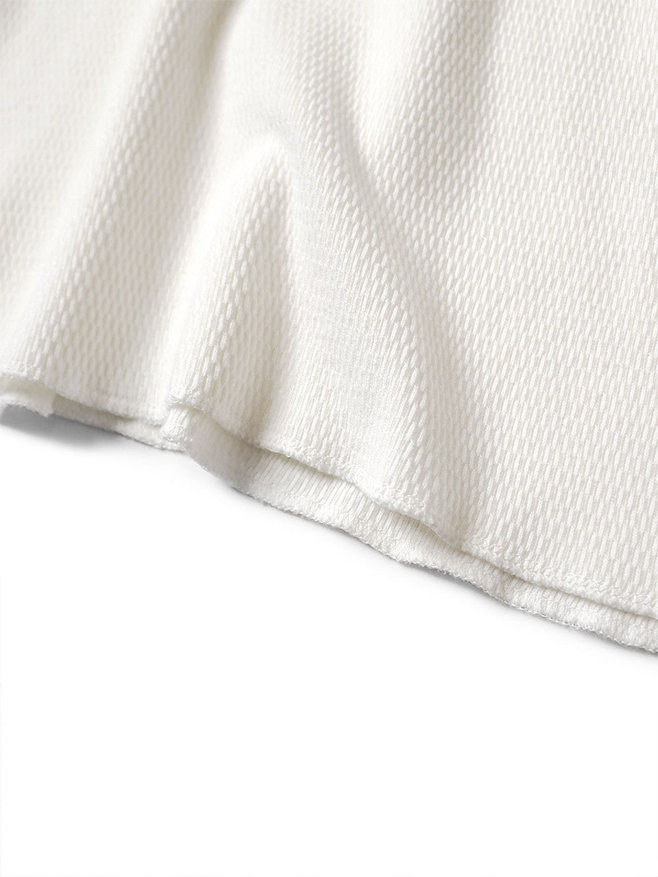 Kapital - Waffle Jersey Long Sleeve T-Shirt - White – Totem Brand Co.