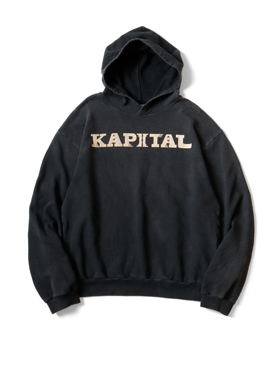 KAPITAL パーカー Kapital SWT Knit Hoodie (SPEAKEASY) - Black – Totem Brand Co.