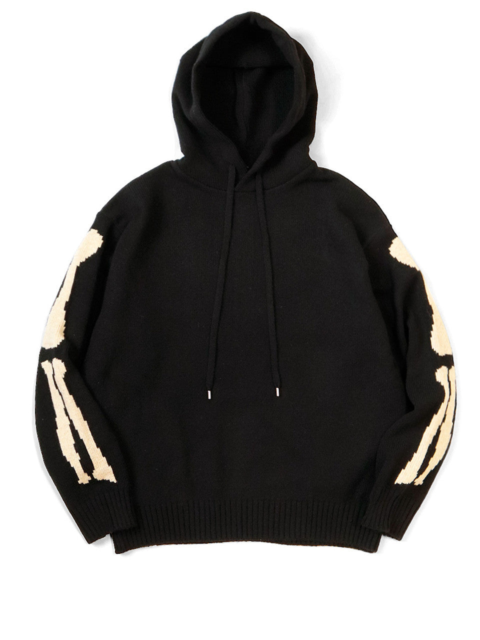 Kapital 5G Wool BONE Hood Sweater - Black – Totem Brand Co.