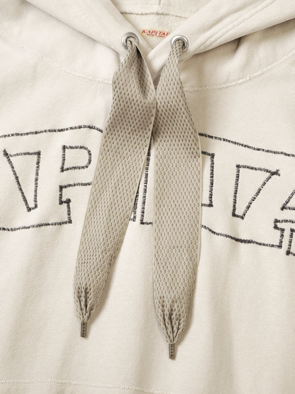 Kapital - Fleece Devil Hooded Parka (KAPITAL Embroidery) - Ecru