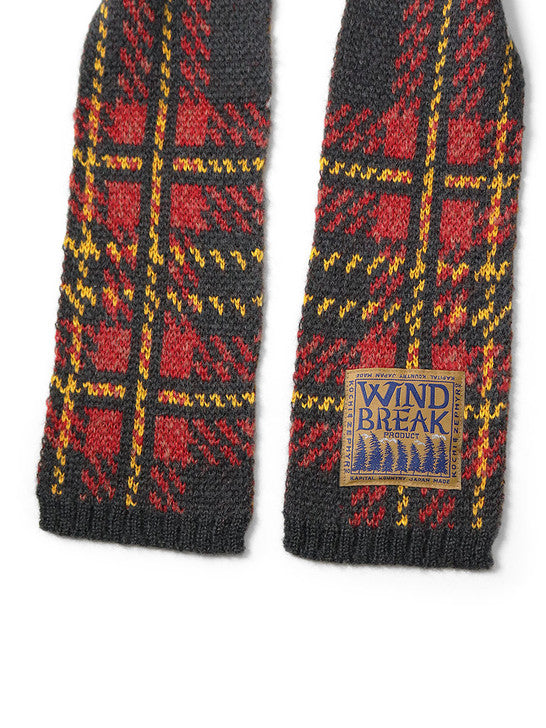Kapital 5G Wool Tartan Check GALE Cap - Red – Totem Brand Co.
