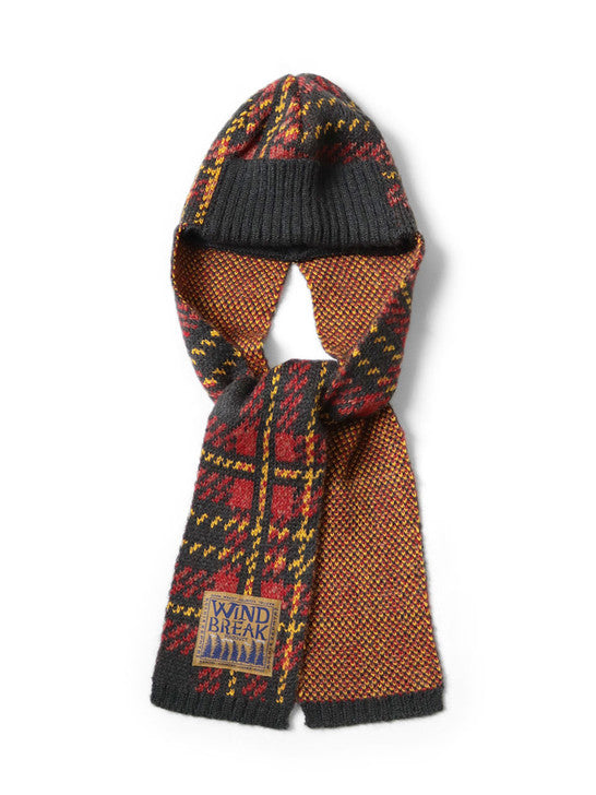 KAPITAL 5G ウール タータンチェック ゲイルCAP Kapital 5G Wool Tartan Check GALE Cap - Red – Totem Brand Co.