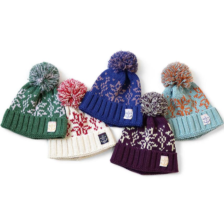 Kapital 3G Wool Snow Knit Cap - White – Totem Brand Co.