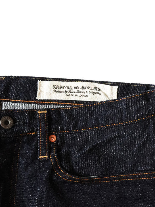 Kapital 13.5oz Zimbabwe Denim 5P MONKEY TH - One Wash – Totem