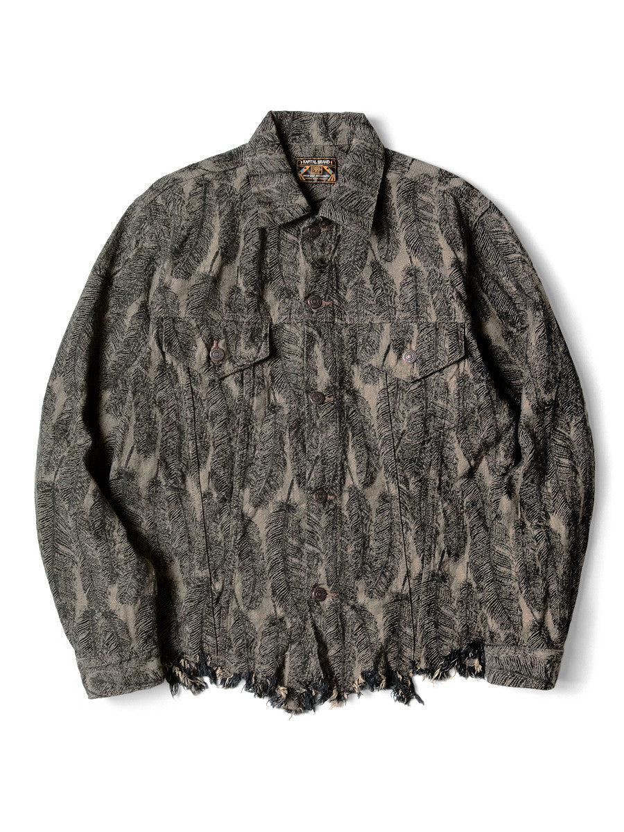 Kapital 12oz MAGPIE Denim 3rd JKT - Black/Beige – Totem Brand Co.