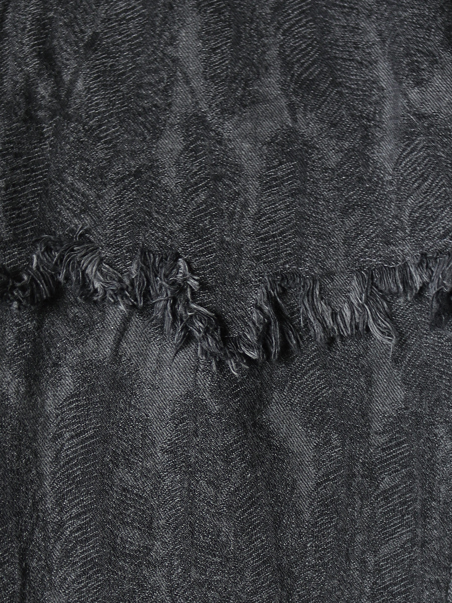 Kapital 12oz MAGPIE Denim 5P APRON-OKABELLBO - Black / Black