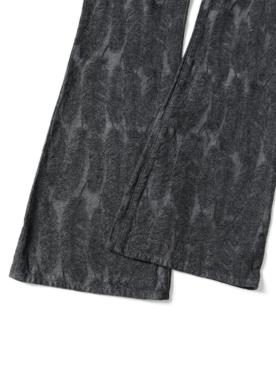 Kapital 12oz MAGPIE Denim 5P APRON-OKABELLBO - Black / Black