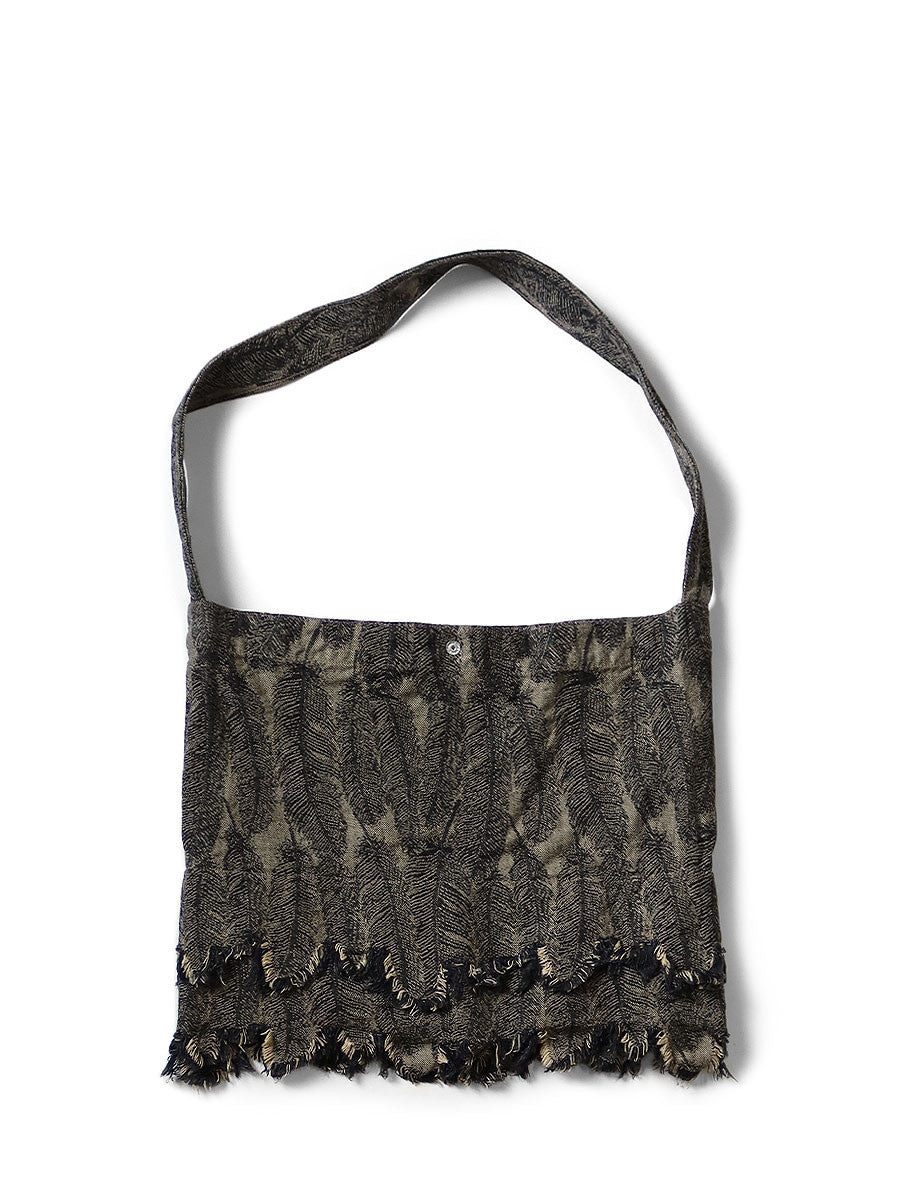 Kapital 12oz MAGPIE Denim MEDICINE BAG (s) - Black / Beige – Totem