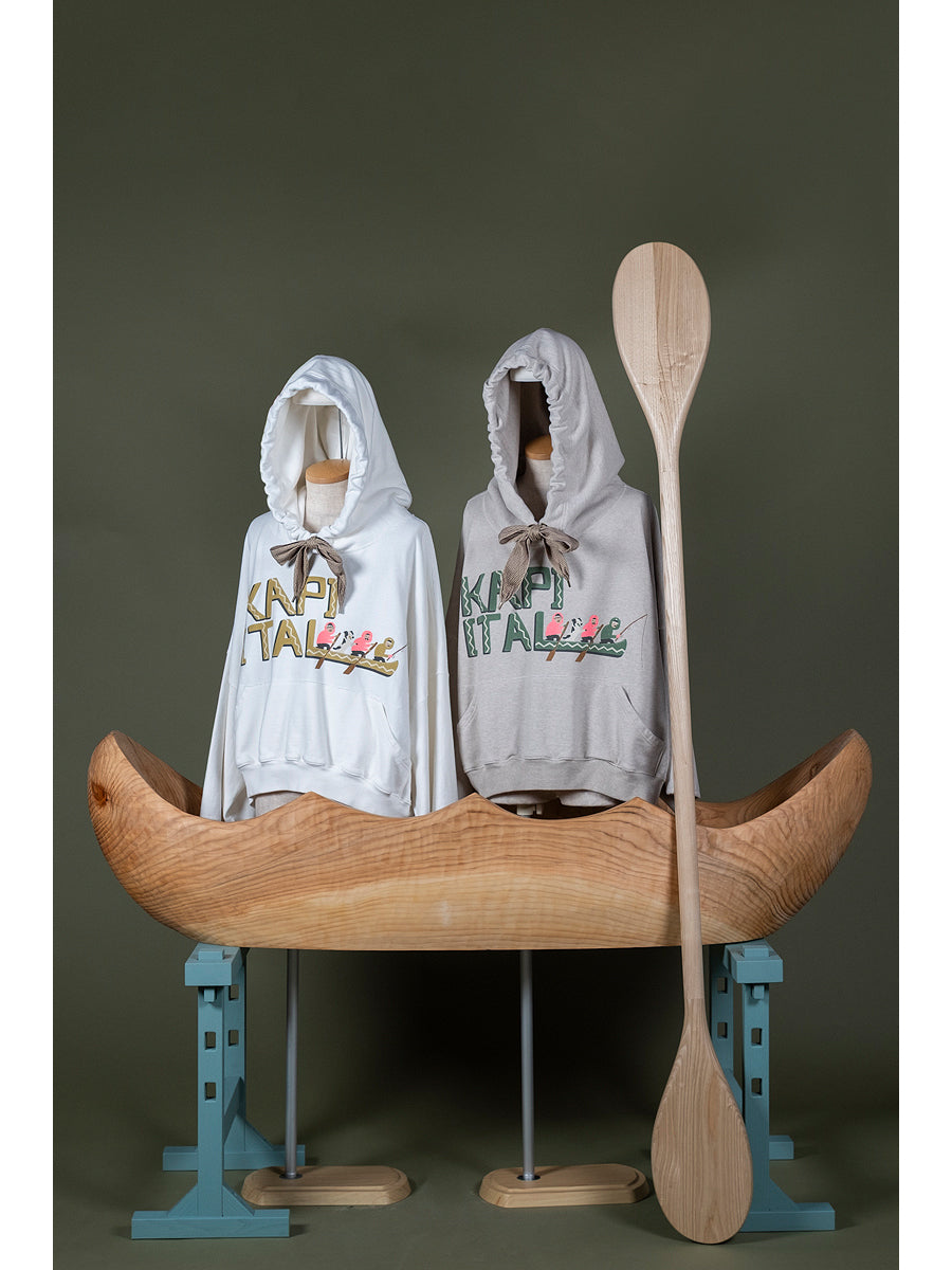 Kapital TOP SWT Knit DEVIL HOODIE (CANOE KAPITAL) - Green – Totem