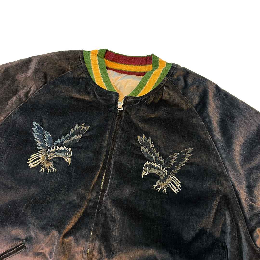 Kapital Velveteen Souvenir Jacket (Raven & Skull) - Black – Totem