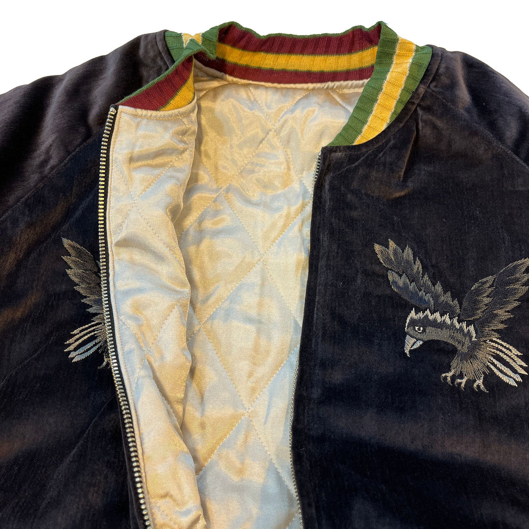 Kapital Velveteen Souvenir Jacket (Raven & Skull) - Black – Totem
