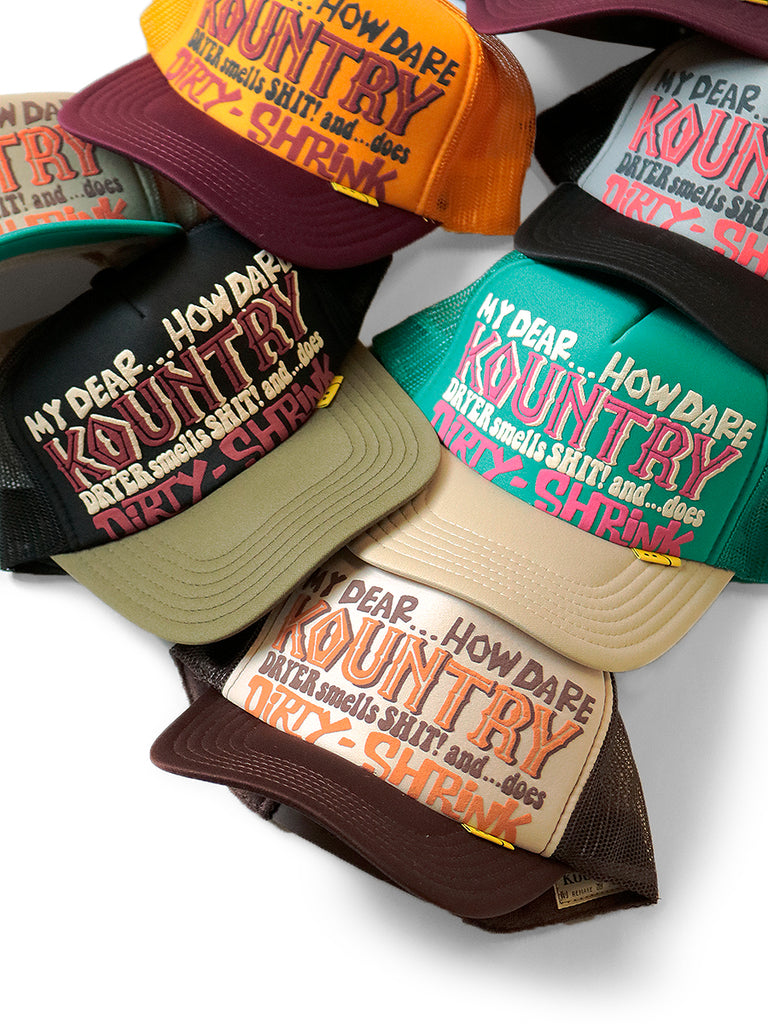 店舗限定限定あり キャピタル KOUNTRY DIRTY SHRINK トラックCAP - 帽子