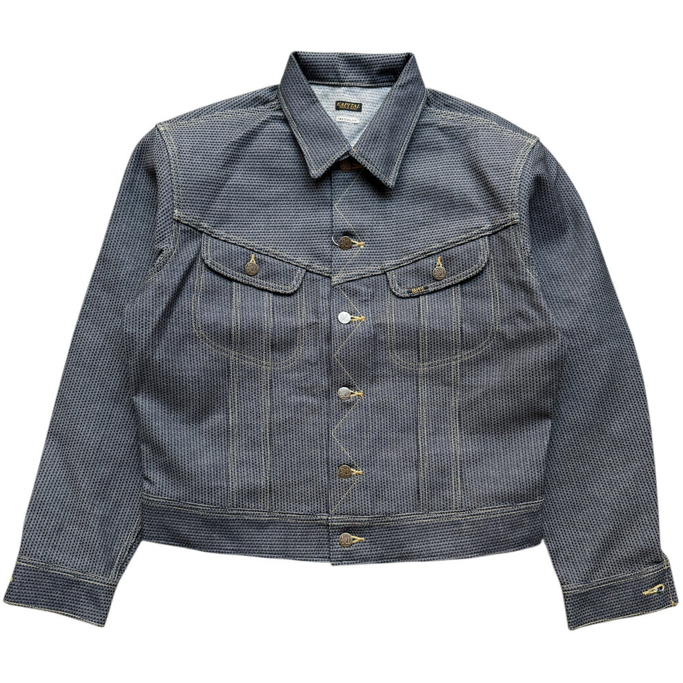 ジャケット・アウター KAPITAL Century denim westerner LONG 42 Kapital CENTURY DENIM Westerner Regular Jacket - N7S – Totem Brand Co.