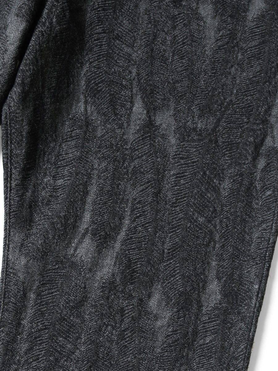 パンツ Kapital Magpie Denim 5P Okabellbo Black Kapital 12oz MAGPIE Denim 5P OKABELLBO - Black/Black – Totem Brand Co.