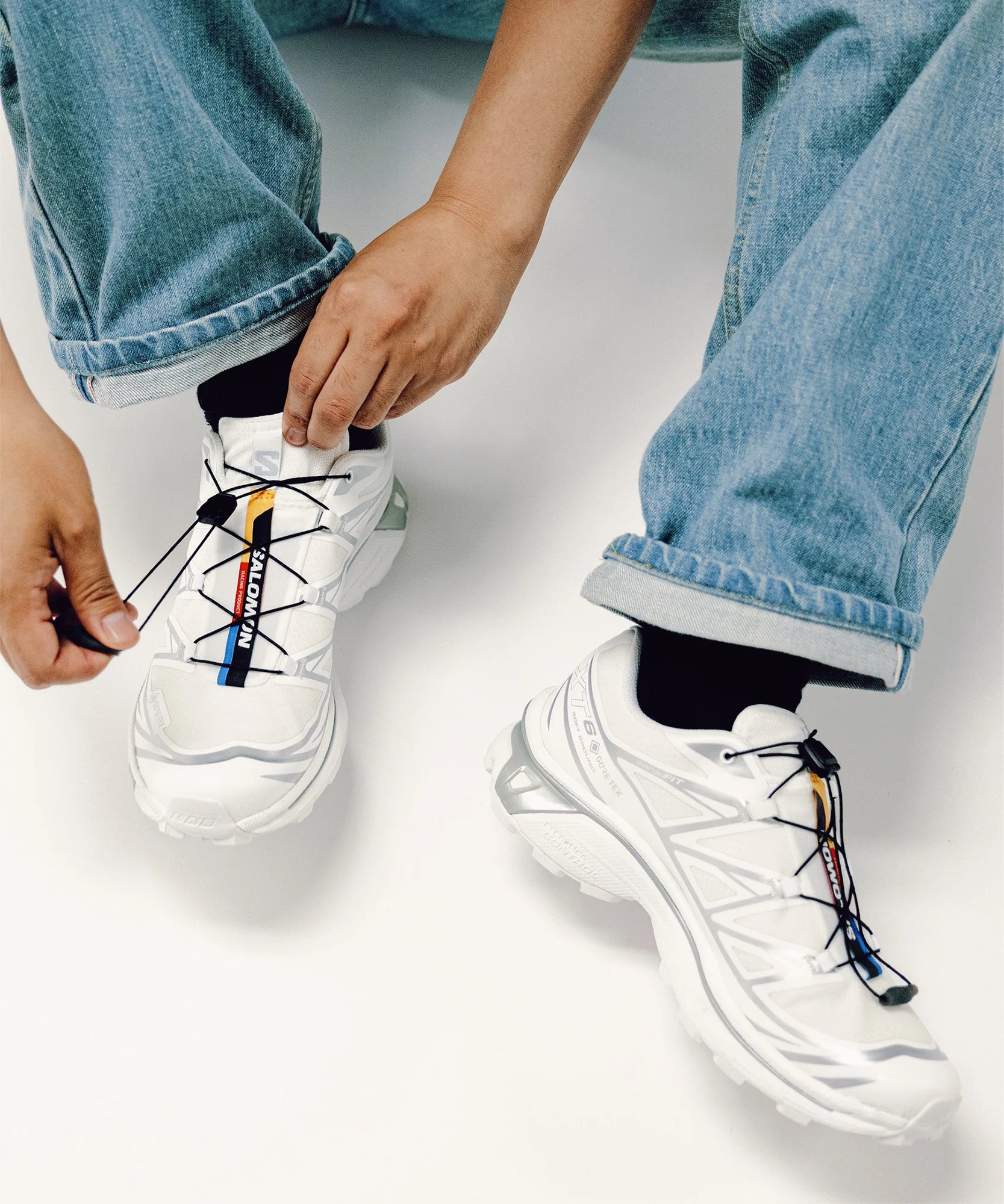 Salomon XT-6 GORE-TEX Shoes - White / White / Ftw Silver Salomon XT-6 GORE-TEX Shoes - White / White / Ftw Silver