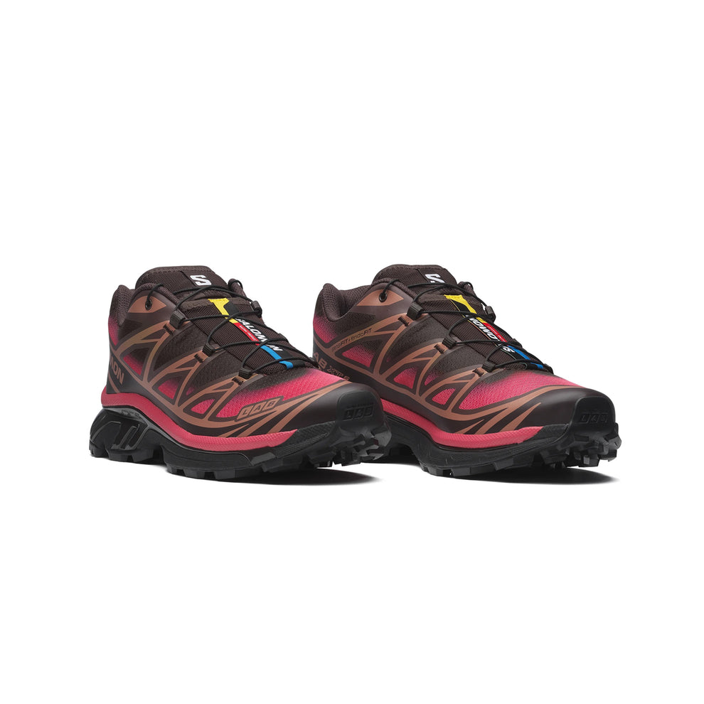 Salomon XT-6 SKYLINE - Black Coffee/French Roast/Rouge Red – Totem