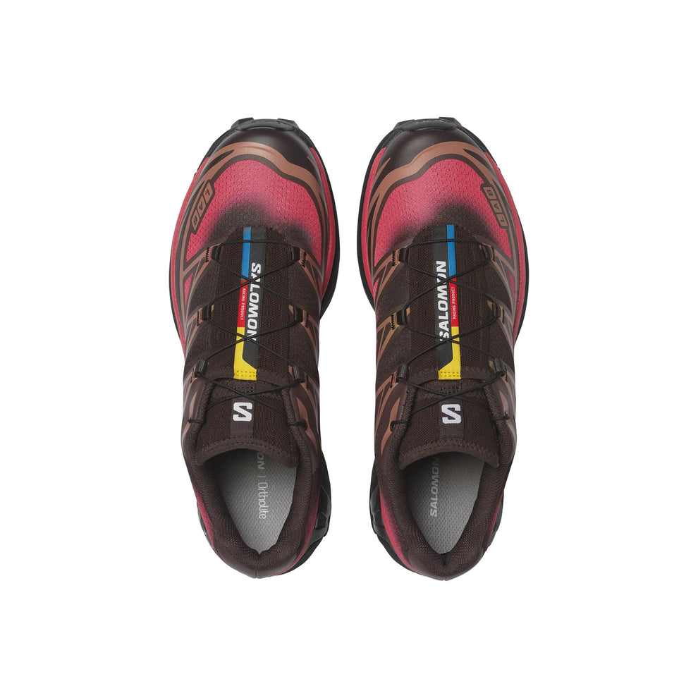 Salomon XT-6 SKYLINE - Black Coffee/French Roast/Rouge Red – Totem