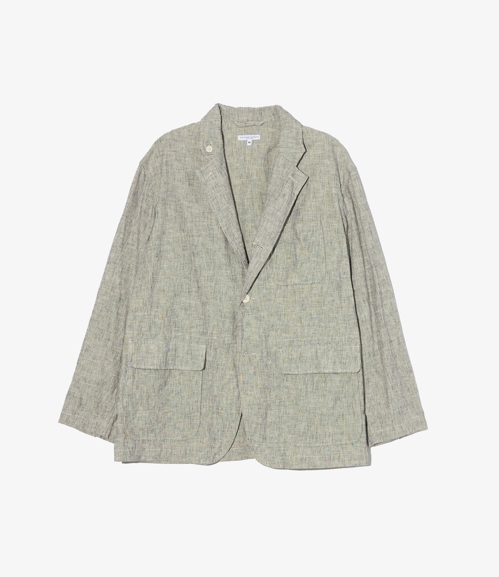 Engineered Garments Loiter Jacket - H.Grey CL Melange – Totem Engineered Garments Loiter Jacket - H.Grey CL Melange – Totem