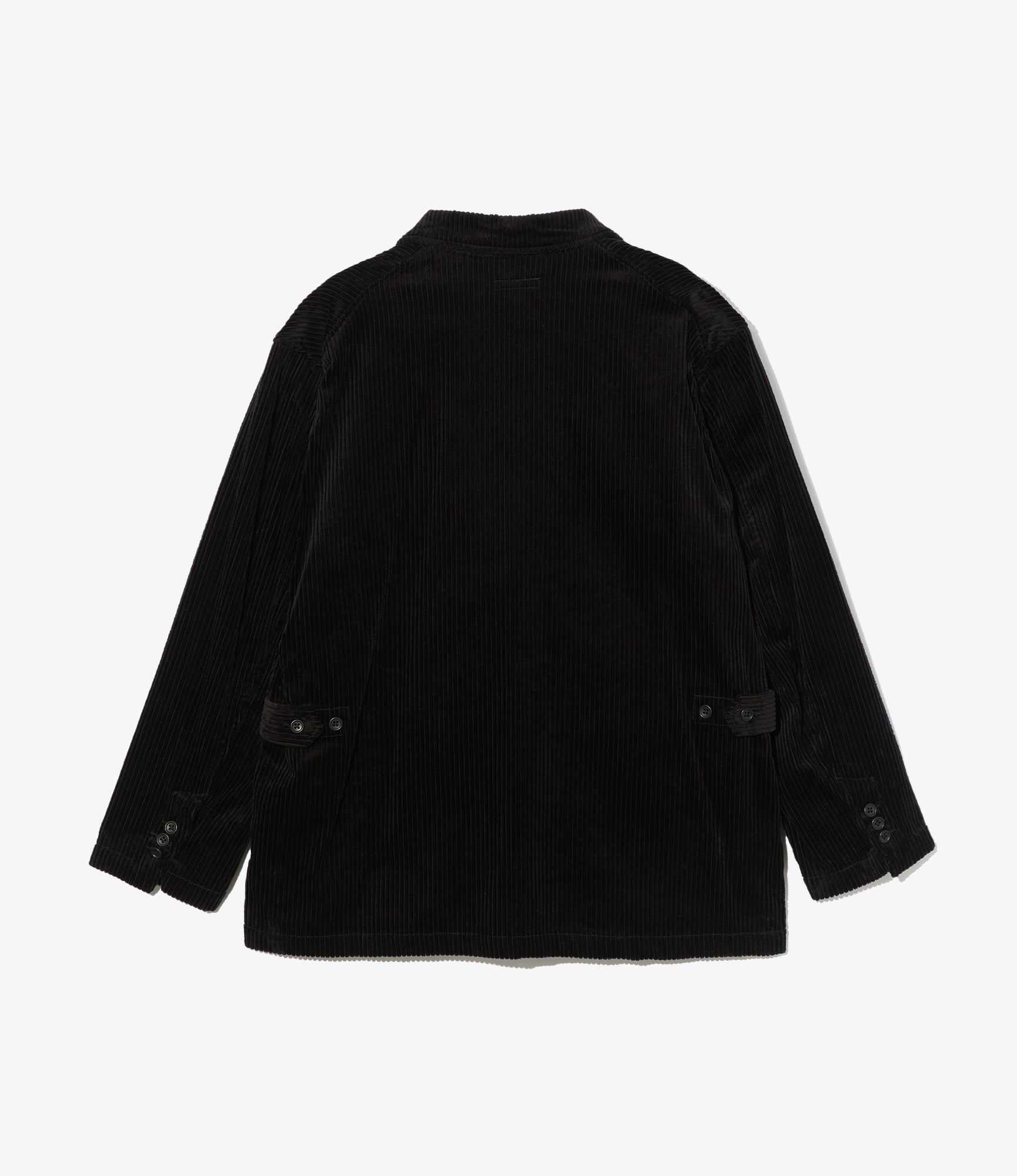 ジャケット・アウター ENGINEERED GARMENTS CorduroyLoiterJacket Engineered Garments Loiter Jacket - Black Cotton 4.5W Corduroy