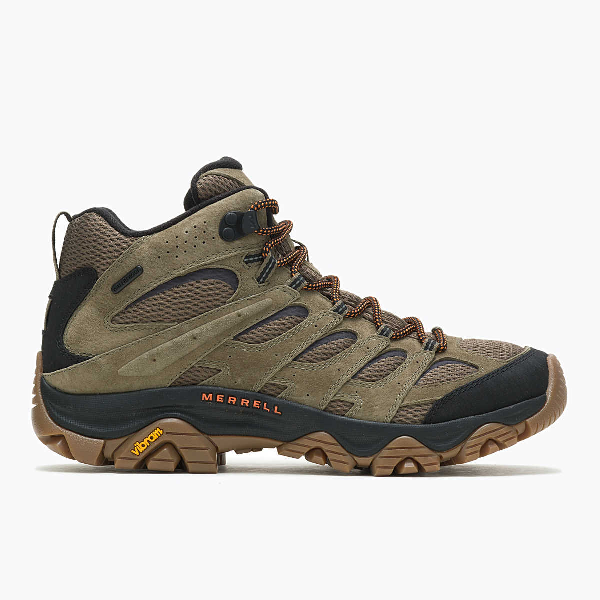 Merrell Men's Moab 3 Mid Waterproof - Olive/Gum – Totem Brand Co.