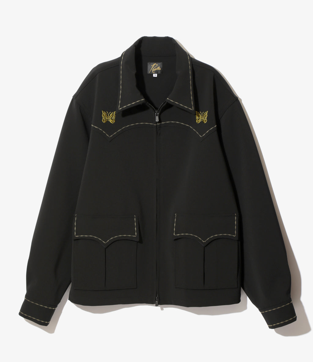 Needles - Western Sport Jacket - PE/PU Double Cloth - Black