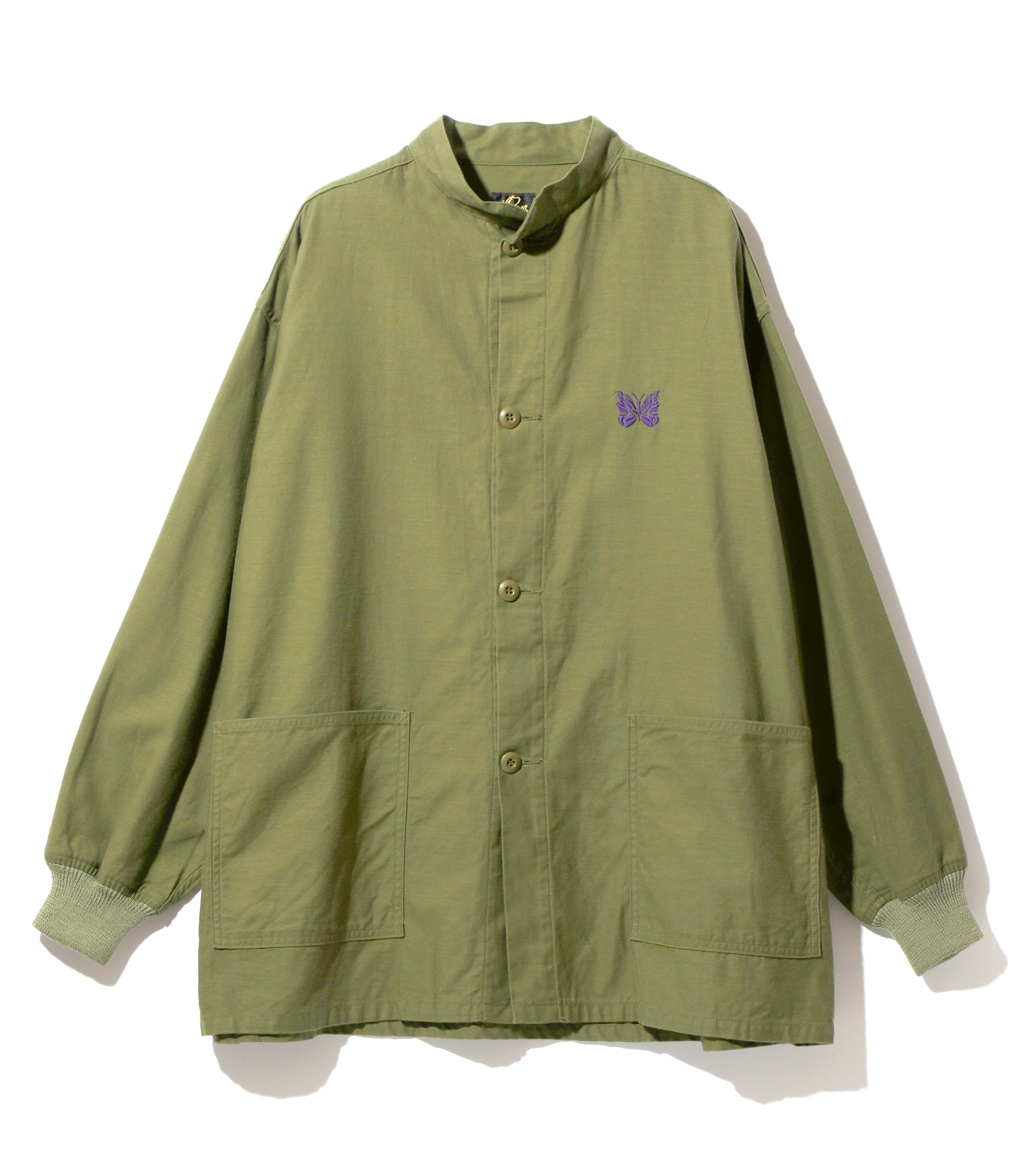 NEEDLES S.C. Army Shirt - Back Sateen-