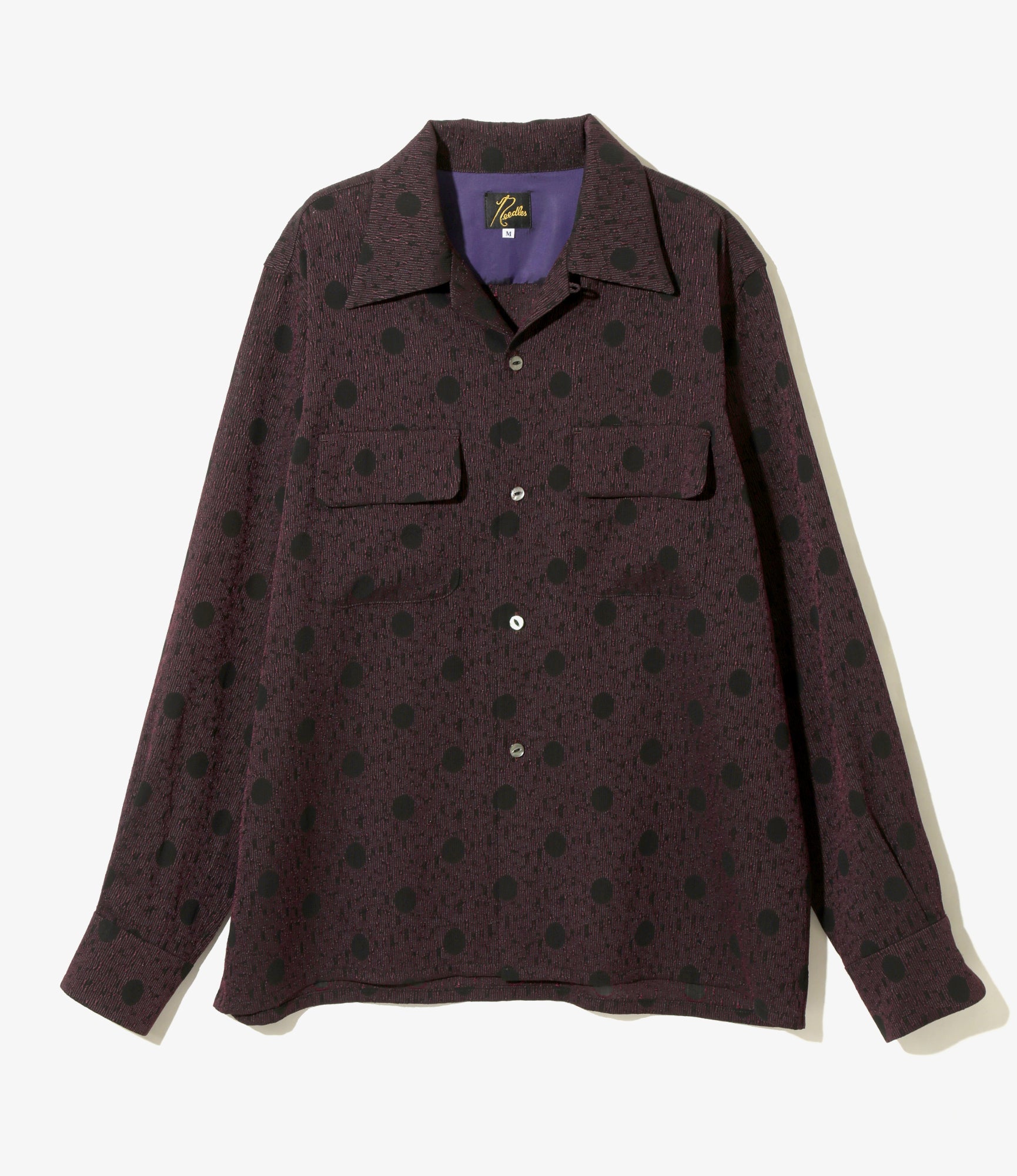 Needles - Classic Shirt - R/PE Polkadot Cut Jq. - Small