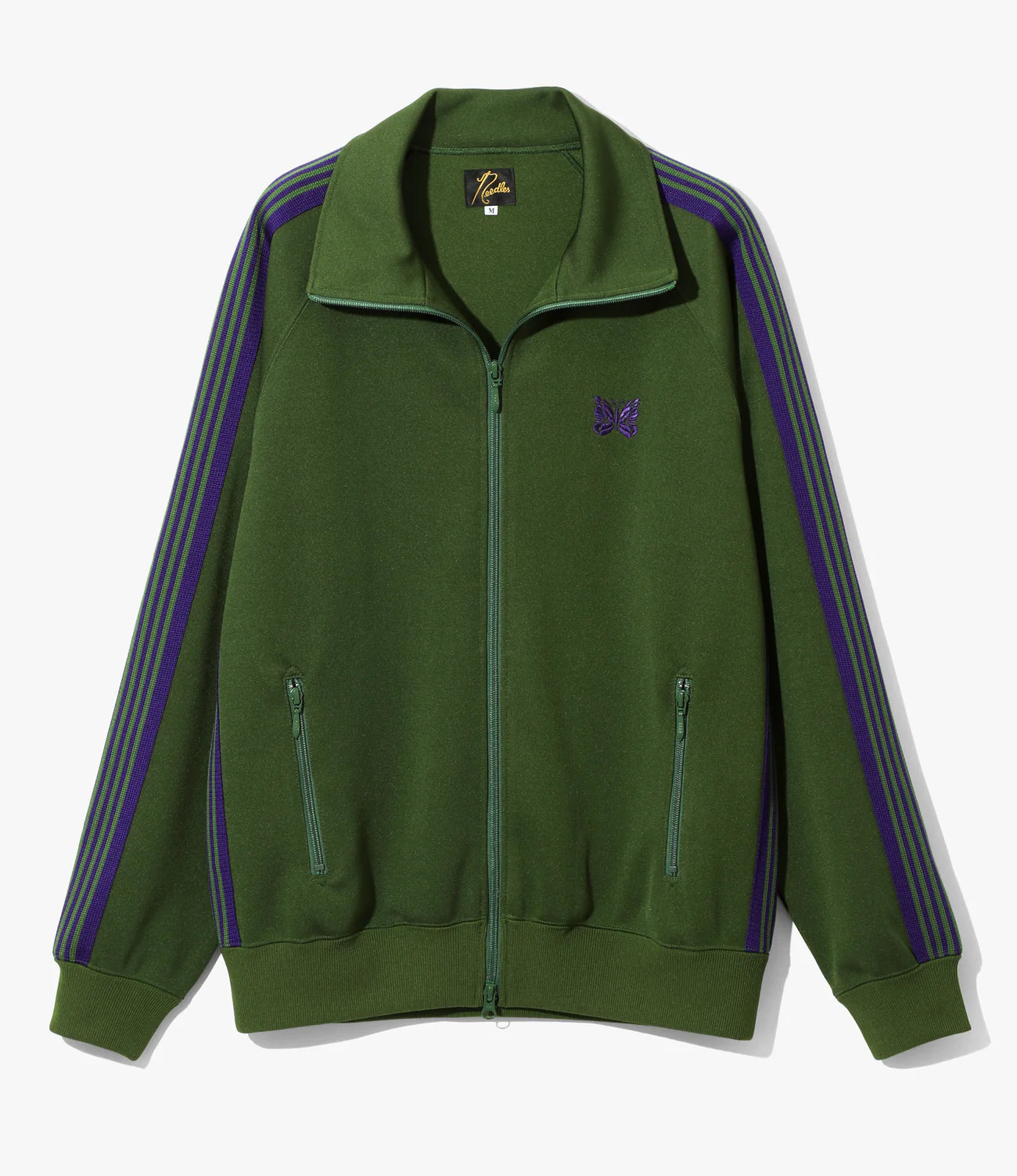 Needles - Track Jacket - Poly Smooth - Ivy – Totem Brand Co.