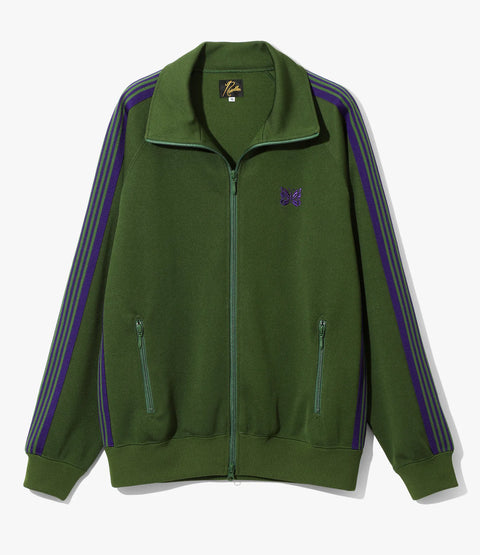 Needles - Track Jacket - Poly Smooth - Ivy