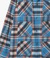 South2 West8 6 Pocket Shirt - Flannel Twill / Plaid - Blue/Orange