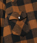 South2 West8 Western Shirt - Flannel Twill / Buffalo Plaid - Brown / Black