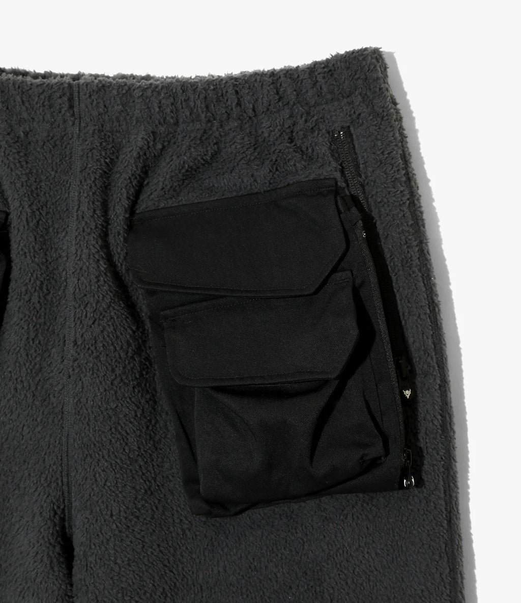 South2 West8 Tenkara Trout Sweat Pants - Poly Fleece - Charcoal