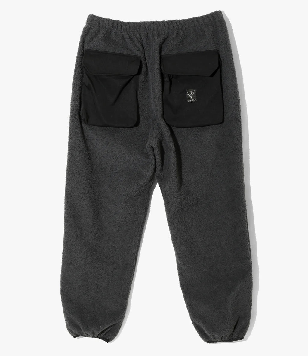 South2 West8 Tenkara Trout Sweat Pants - Poly Fleece - Charcoal