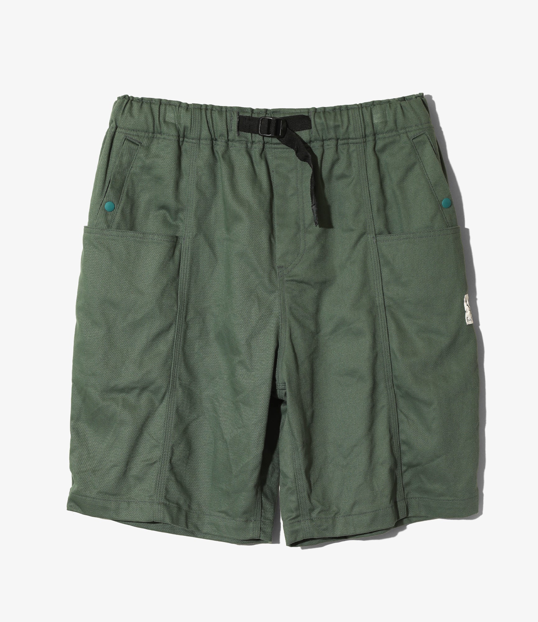 South2 West 8 Belted C.S. Short - Cotton Twill - Moss Green - XS